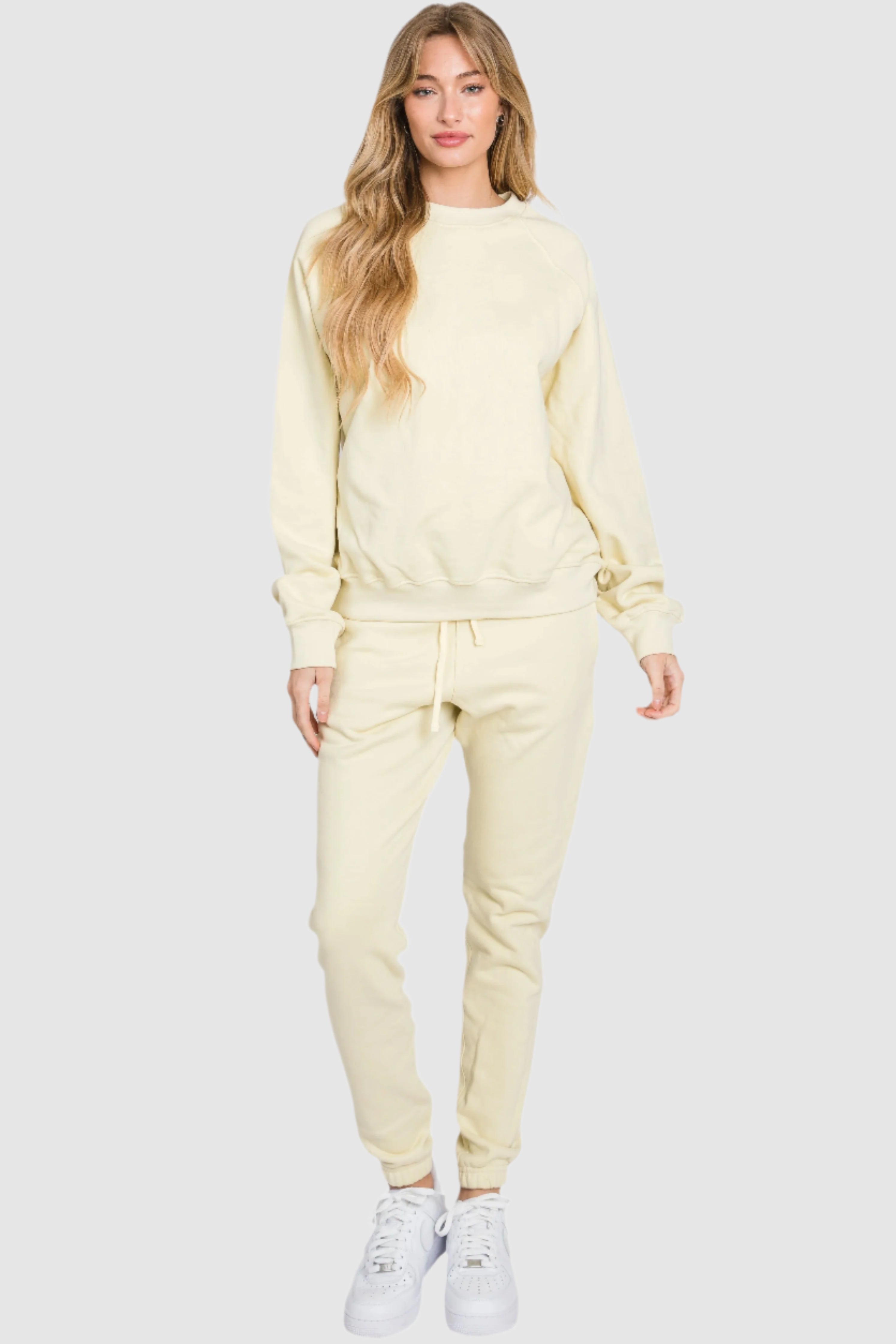 LD38 - Raglan Crewneck Sweatshirt