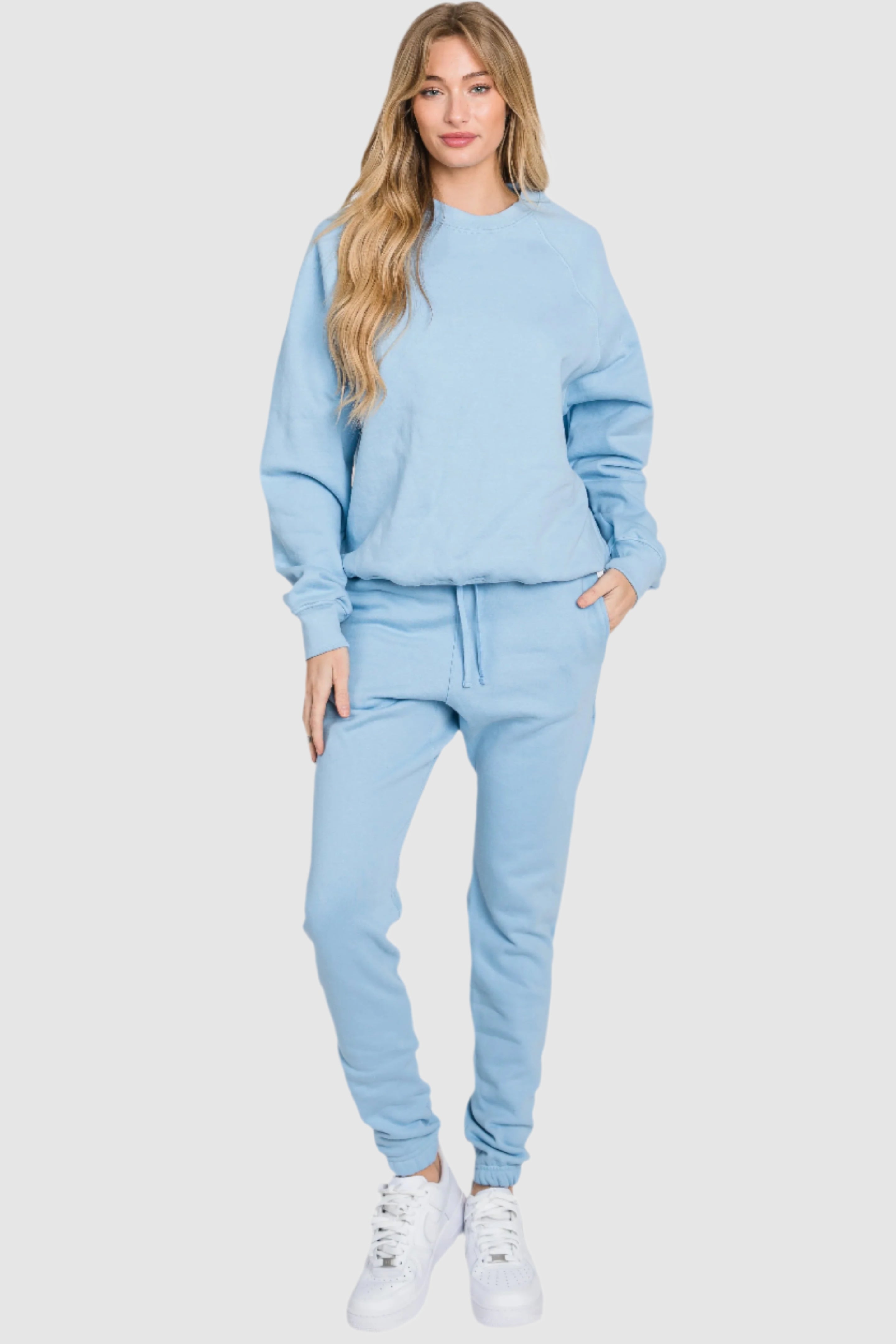 LD38 - Raglan Crewneck Sweatshirt