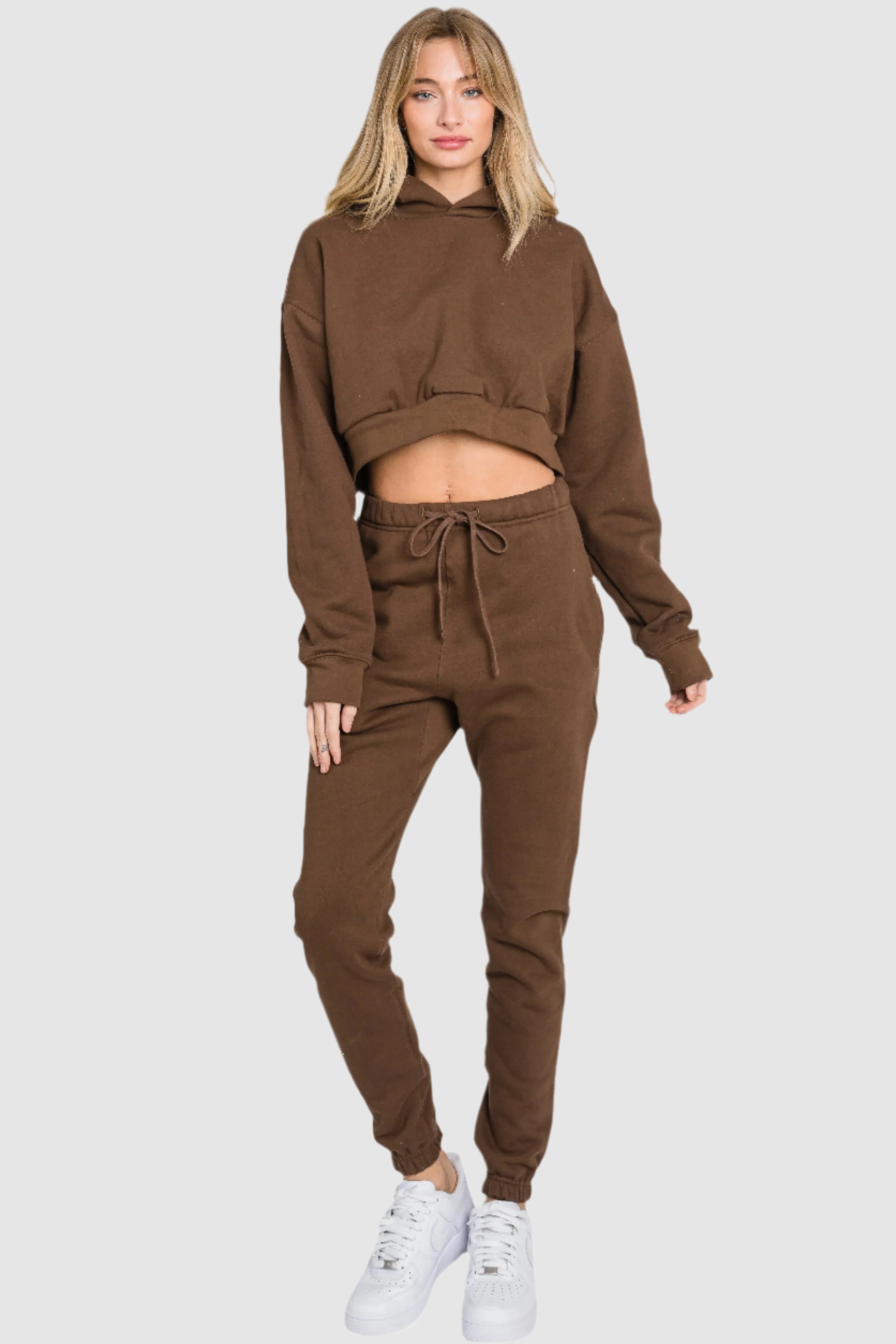 LD51 - Women's Crop Hoodie
