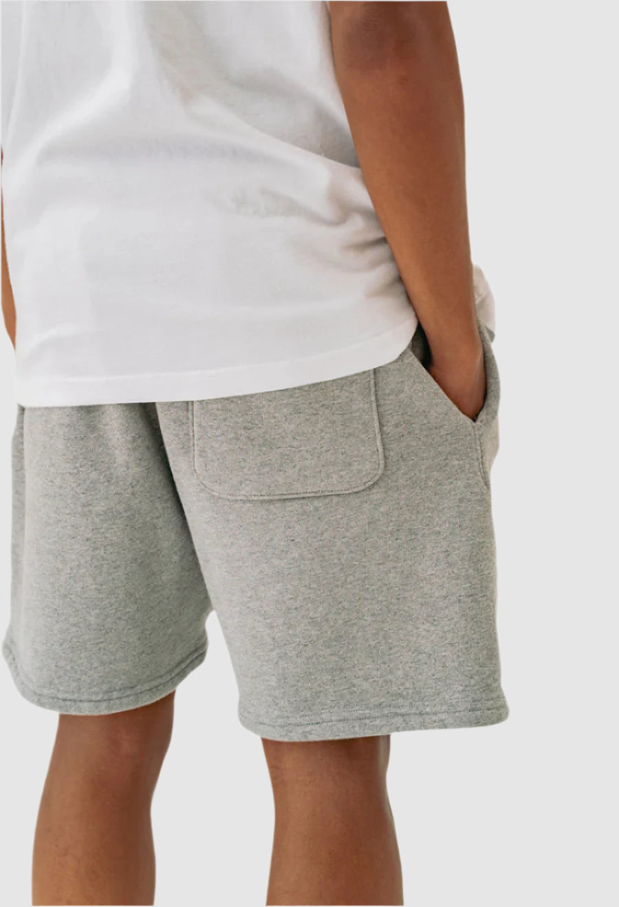 labdip Signature Sweatshort Heather Grey