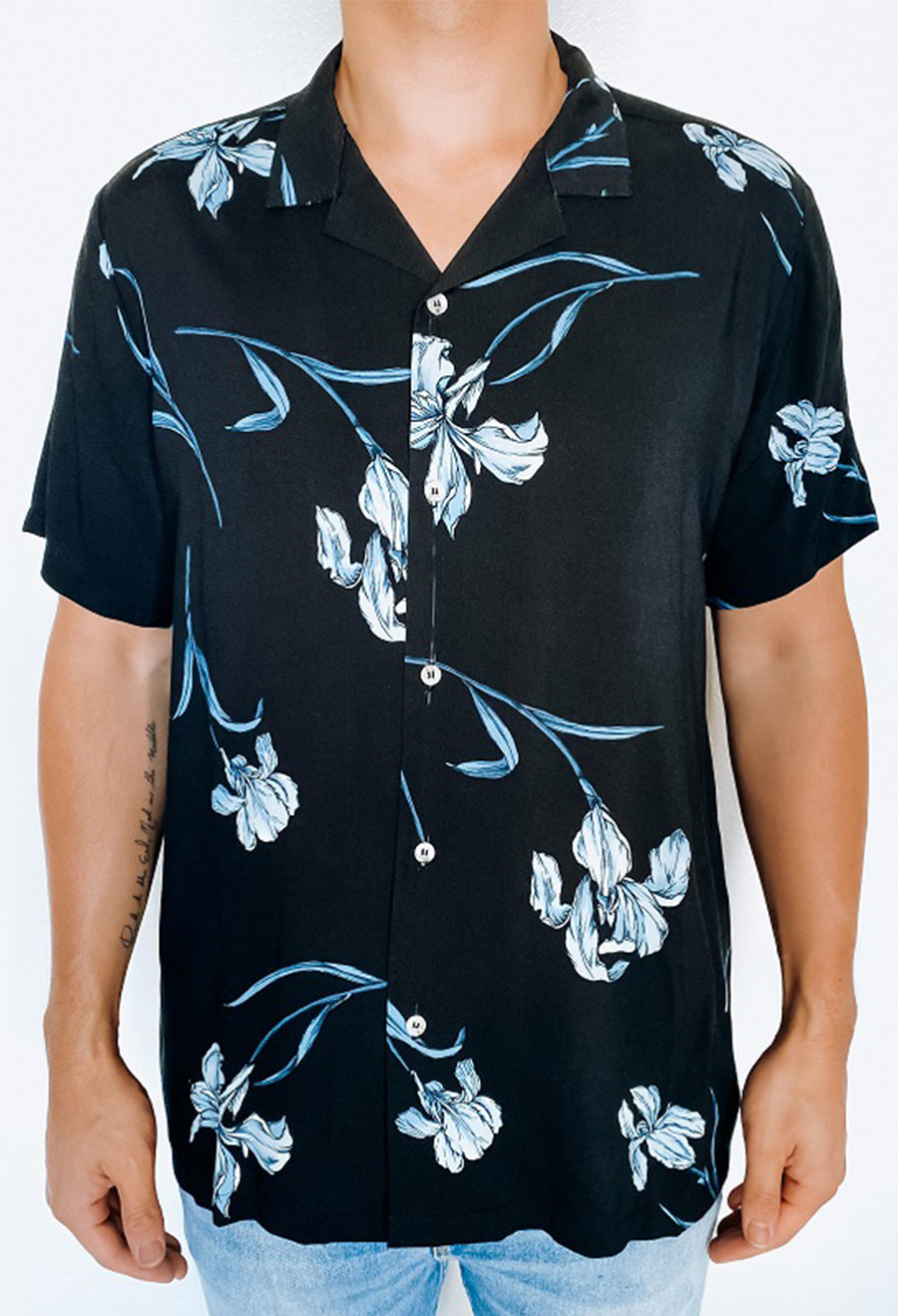 PRINTED BUTTON UP